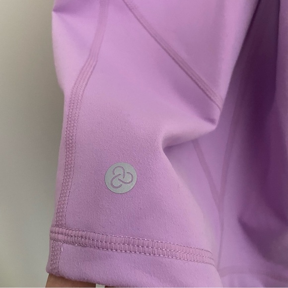 Zella Strappy Activewear Tank Top Shelf Bra Gym Workout Purple Size XL - Picture 3 of 6